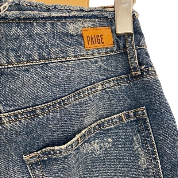 PAIGE NWT Denim Cutoff Skirt - Picture 2 of 3